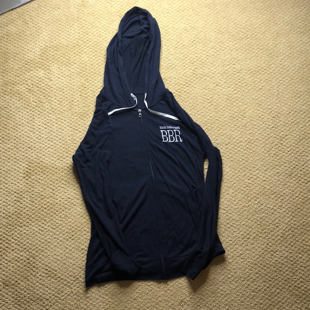 Graphic zip up hoodie